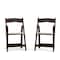 Flash Furniture Fruitwood Folding Chair, PK2 2-XF-2903-FRUIT-WOOD-GG - alternate 1